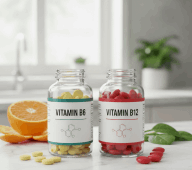 Vitamin B6 and B12